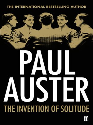 cover image of The Invention of Solitude